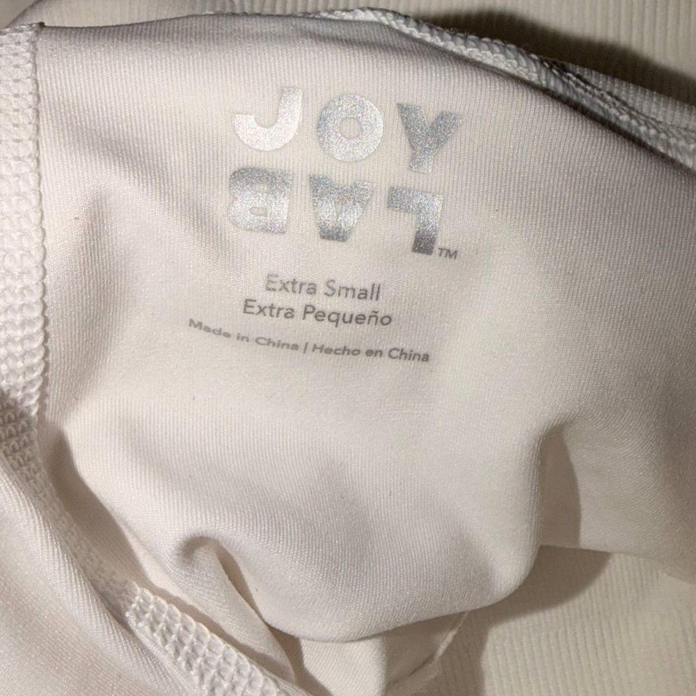 JoyLab White Pleated Mini Skort - Picture 5 of 6